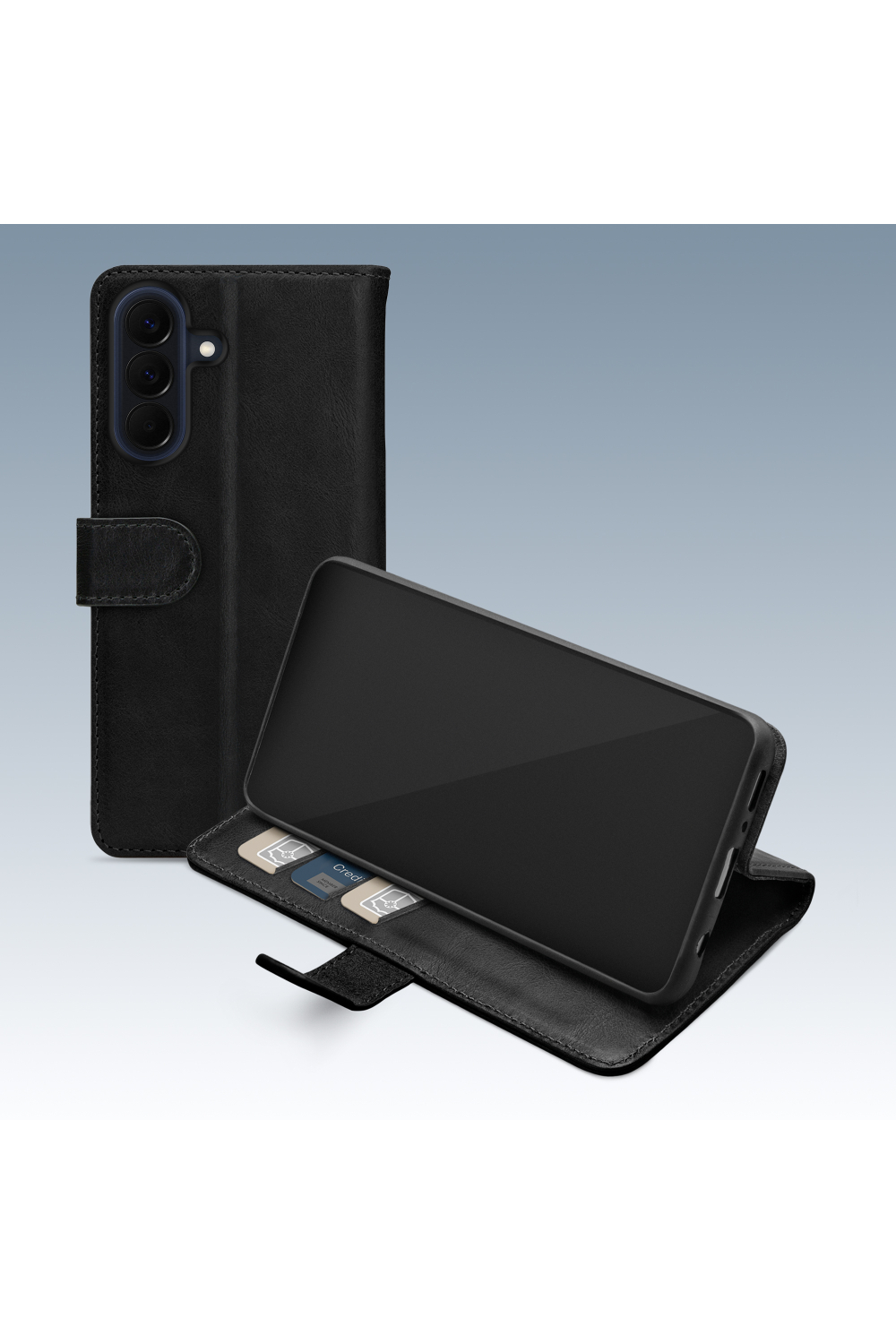 Mobilize Premium Gelly Wallet Book Case Samsung Galaxy A57 5G Black
