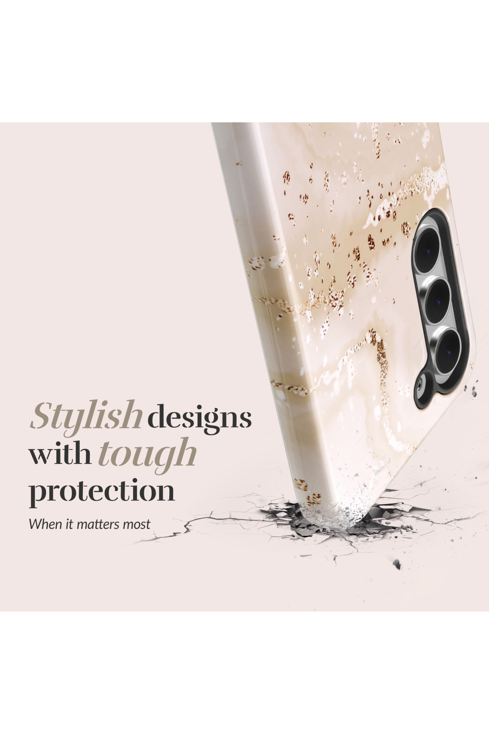 Mio By Mobilize Mio Gold Marble Magsafe Compatible For Samsung A57 5G - Afbeelding 4