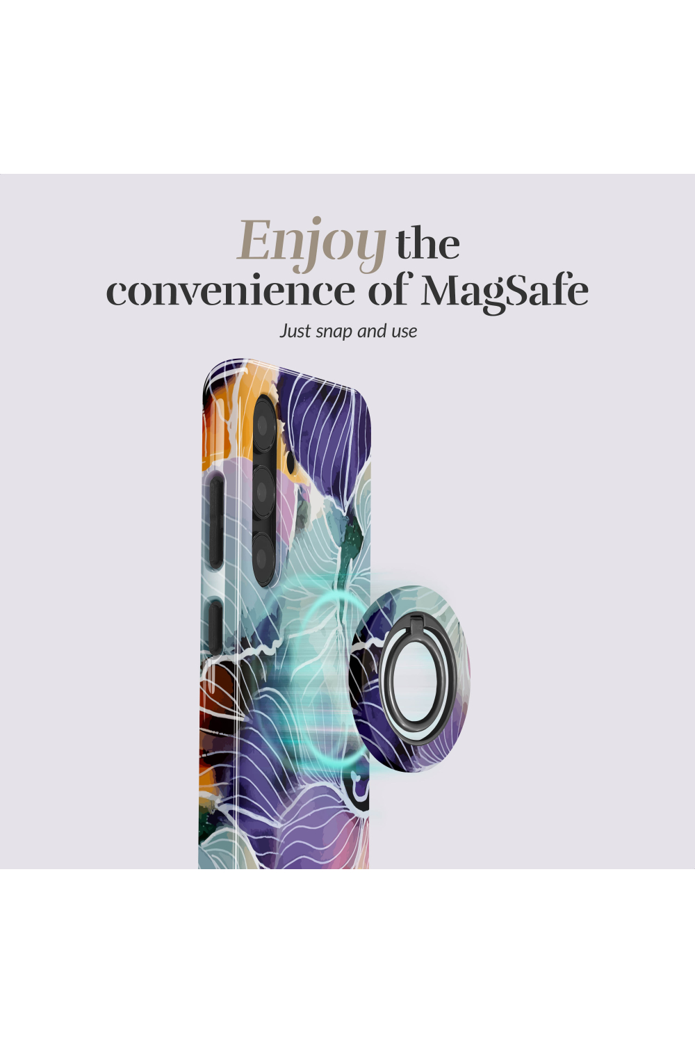Mio By Mobilize Mio Flowers Magsafe Compatible For Samsung A37 5G - Afbeelding 3