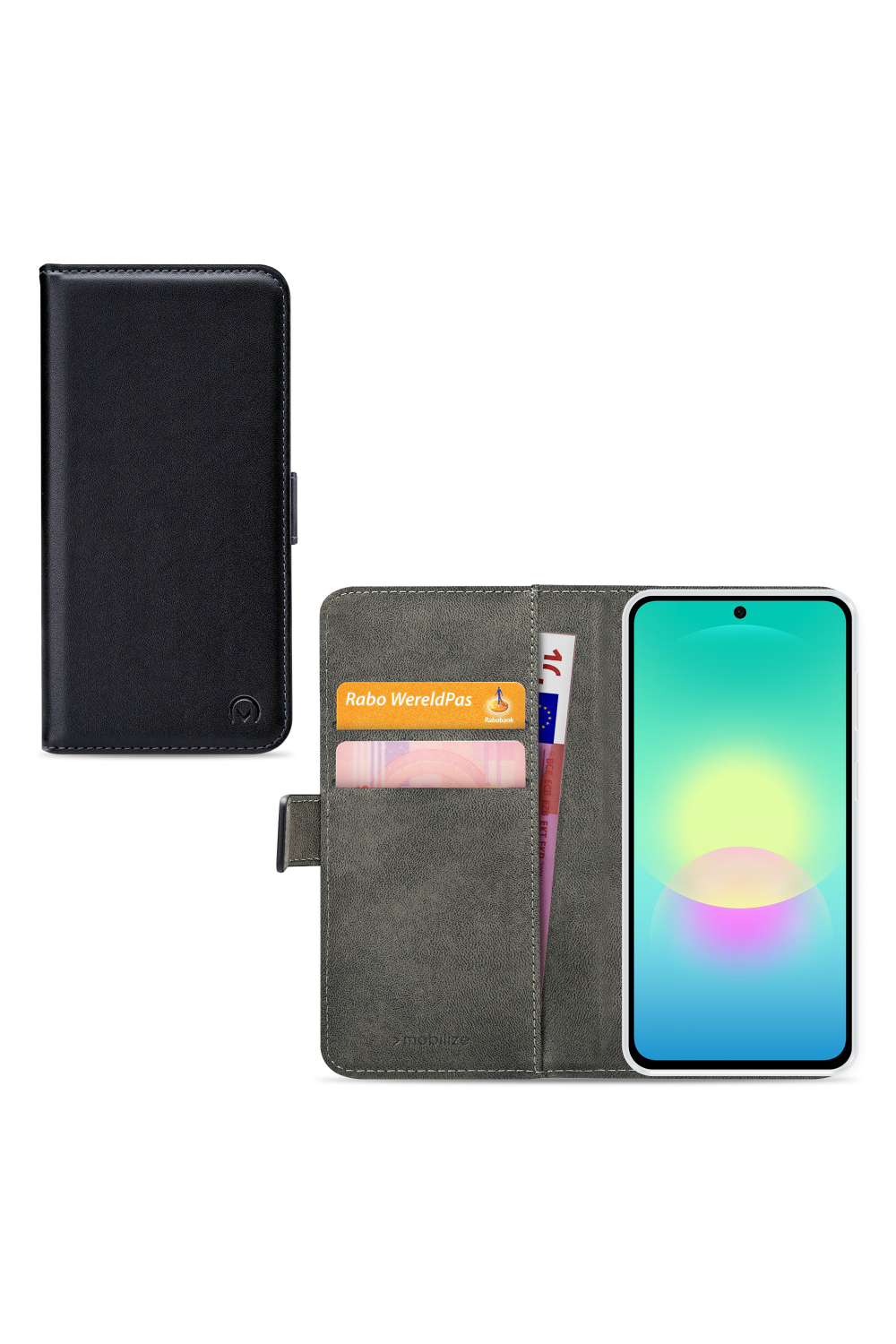 Mobilize Classic Gelly Wallet Book Case Samsung Galaxy A27 5G Black