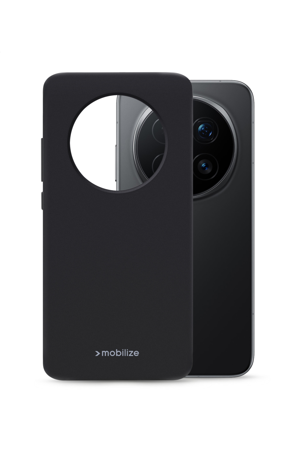 Mobilize Rubber Gelly Case Honor Magic8 Pro Matt Black