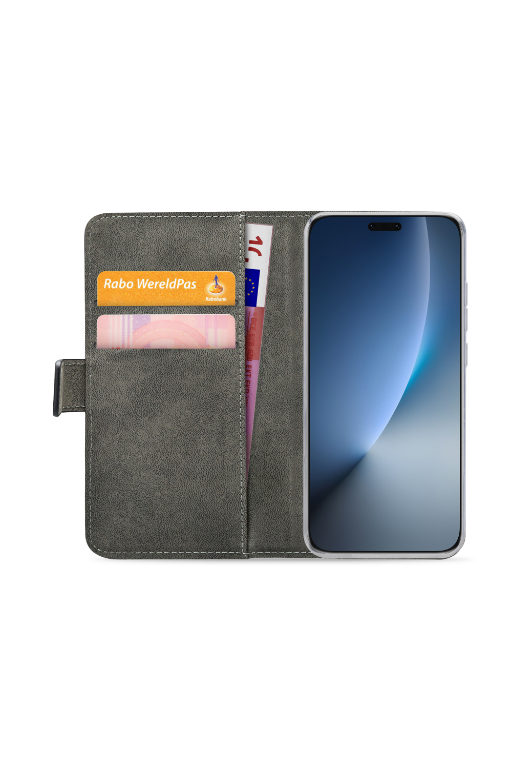 Mobilize Classic Gelly Wallet Book Case Honor Magic8 Pro Black - Afbeelding 4