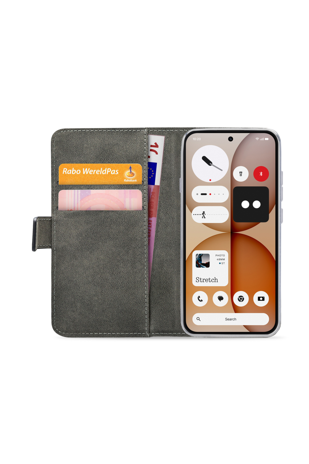 Mobilize Classic Gelly Wallet Book Case Nothing Phone (4A) Black - Afbeelding 3