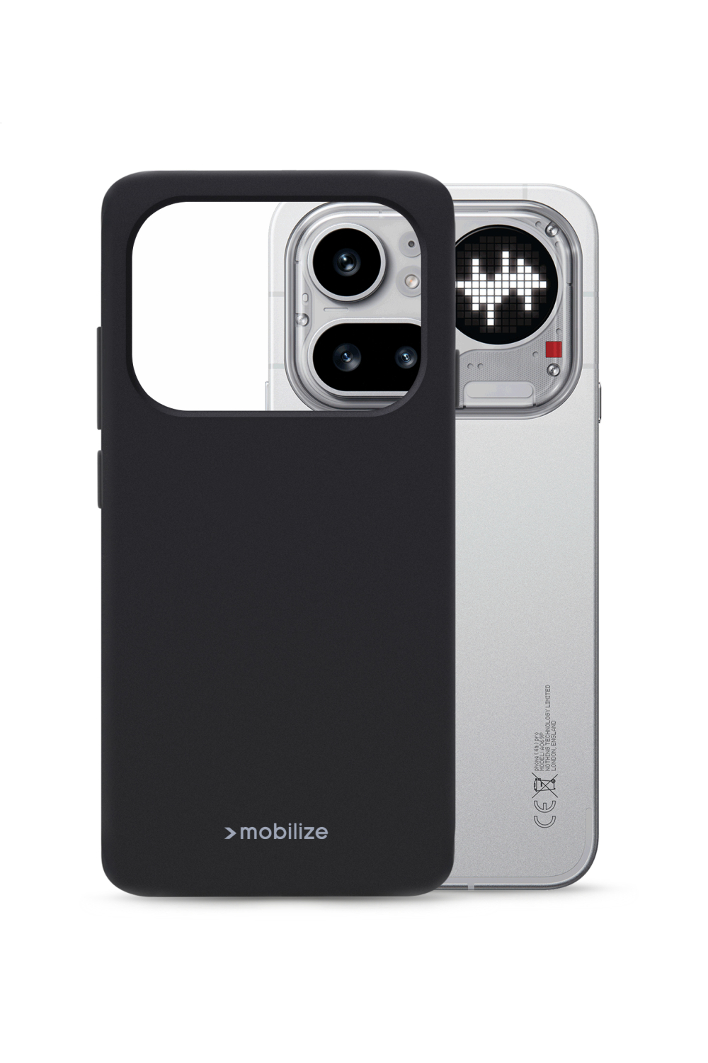 Mobilize Rubber Gelly Case Nothing Phone (4A) Pro Matt Black