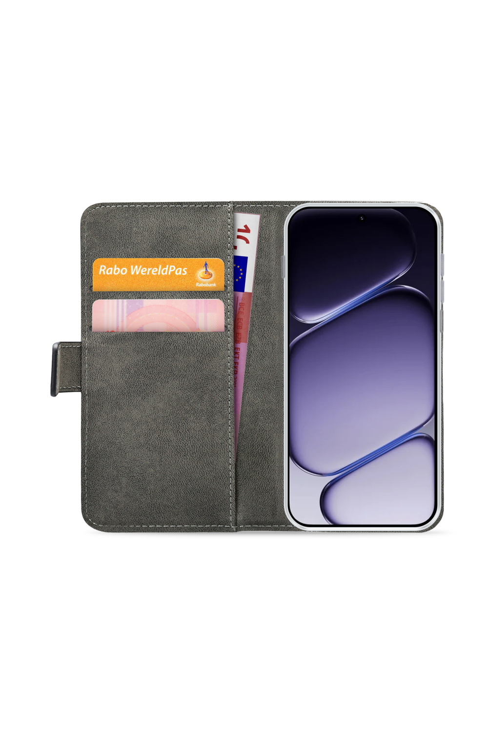 Mobilize Classic Gelly Wallet Book Case Oneplus Nord 6 Black - Afbeelding 3