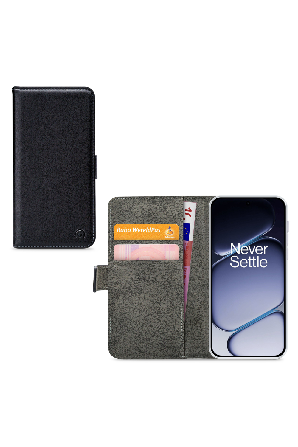 Mobilize Classic Gelly Wallet Book Case Oneplus Nord Ce6 Black