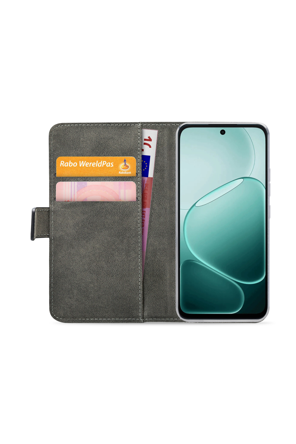 Mobilize Classic Gelly Wallet Book Case Oppo A6 4G/5G/A6S 4G/5G Black - Afbeelding 4