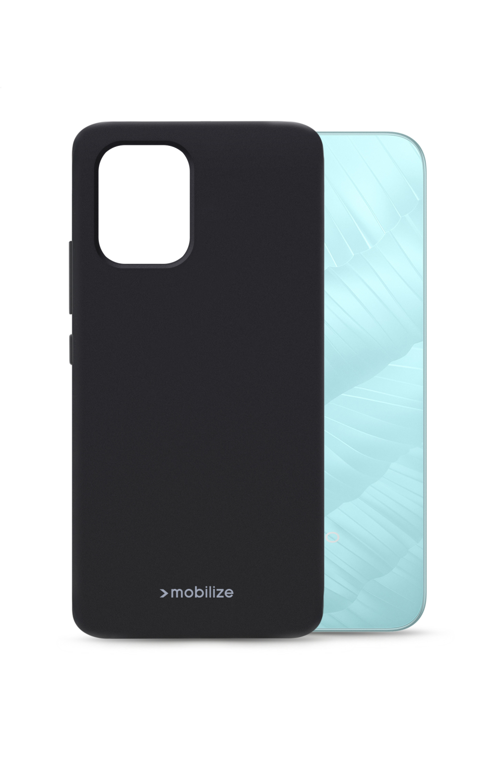 Mobilize Rubber Gelly Case Oppo A6X 4G/5G Matt Black