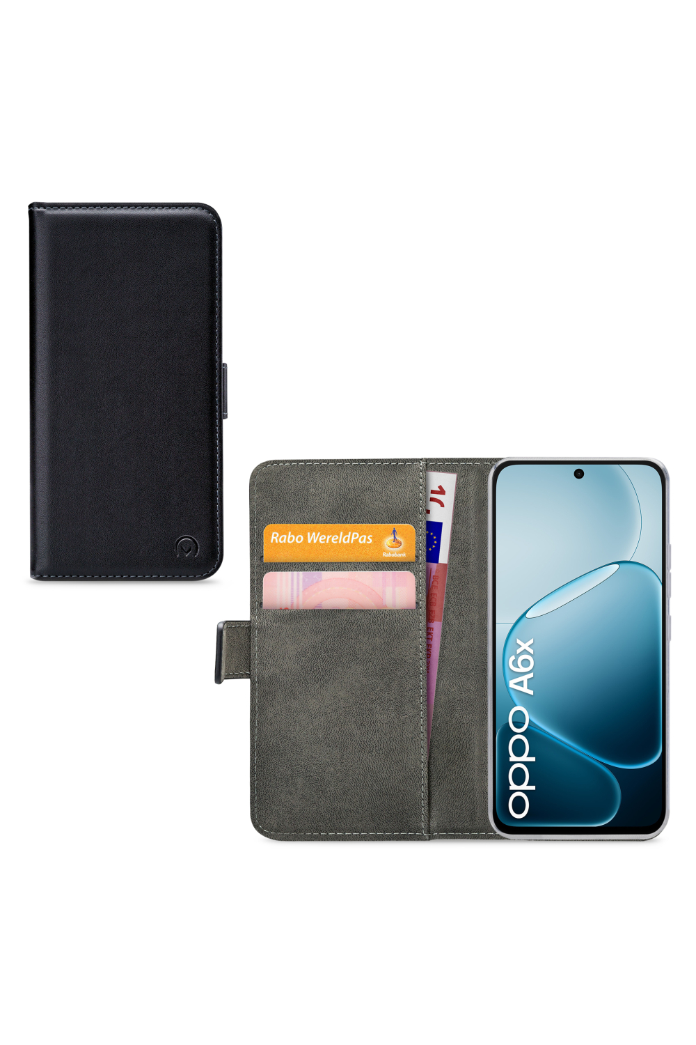 Mobilize Classic Gelly Wallet Book Case Oppo A6X 4G/5G Black