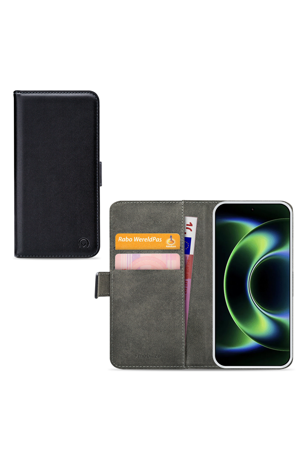 Mobilize Classic Gelly Wallet Book Case Xiaomi 17 Ultra Black