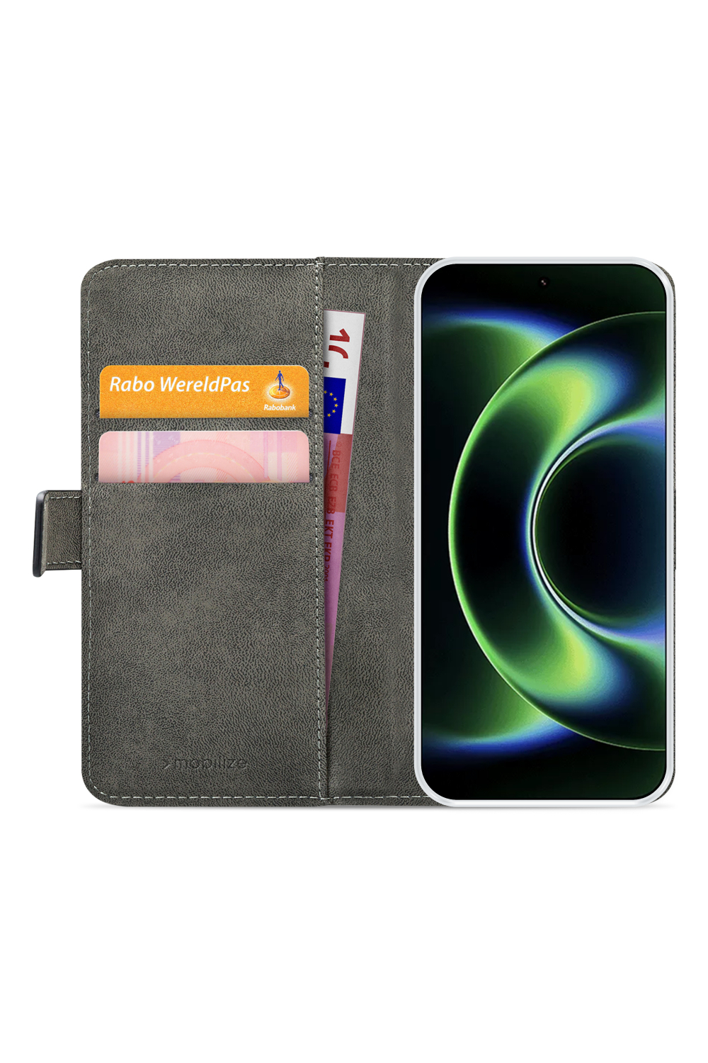 Mobilize Classic Gelly Wallet Book Case Xiaomi 17 Ultra Black - Afbeelding 3