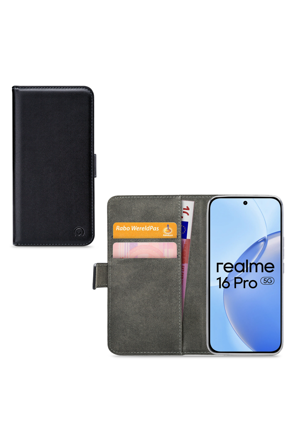 Mobilize Classic Gelly Wallet Book Case Realme 16 Pro 5G Black