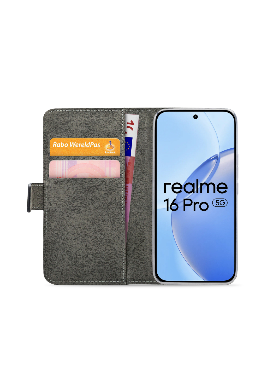 Mobilize Classic Gelly Wallet Book Case Realme 16 Pro 5G Black - Afbeelding 3