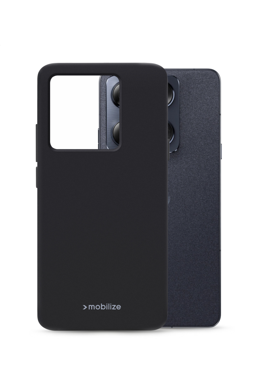 Mobilize Rubber Gelly Case Motorola Signature Matt Black