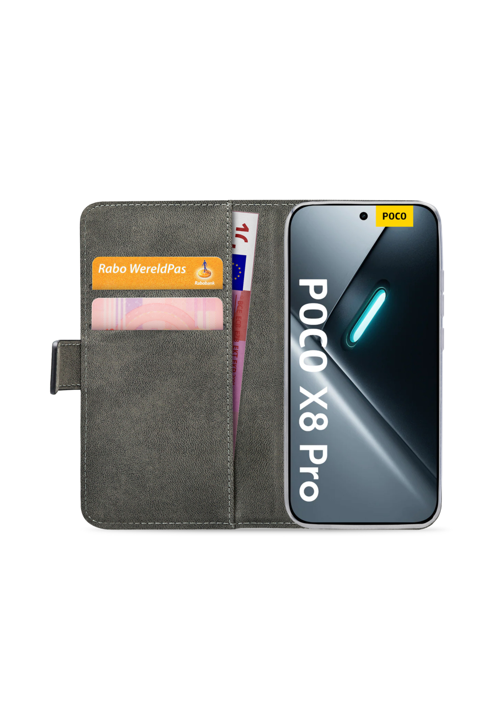 Mobilize Classic Gelly Wallet Book Case Xiaomi Poco X8 Pro 5G Black - Afbeelding 2