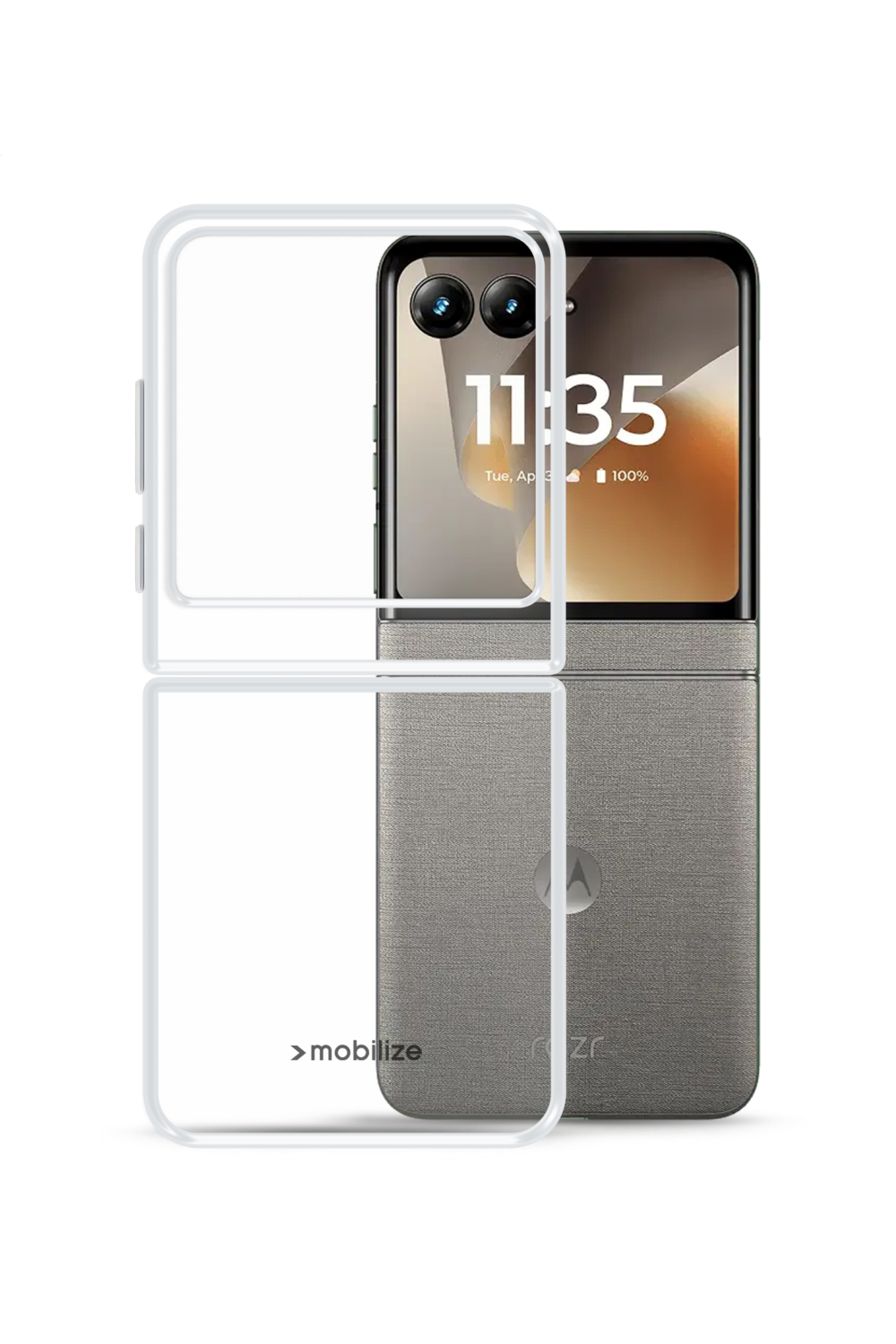 Mobilize Gelly Case Motorola Razr 70 Clear