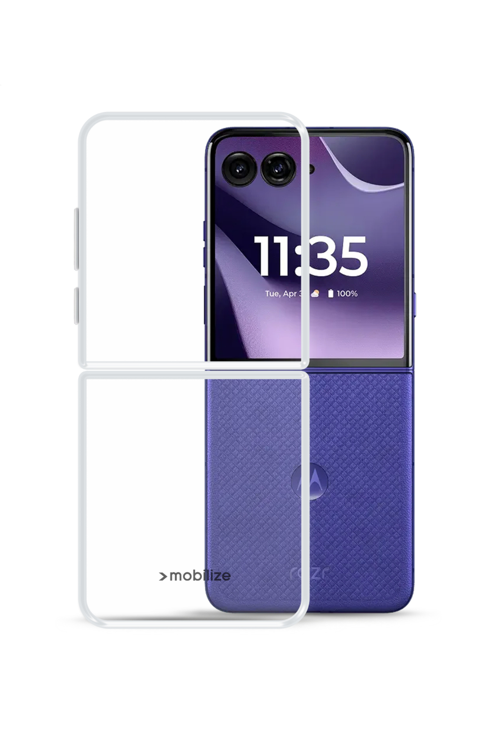 Mobilize Gelly Case Motorola Razr 70 Ultra Clear