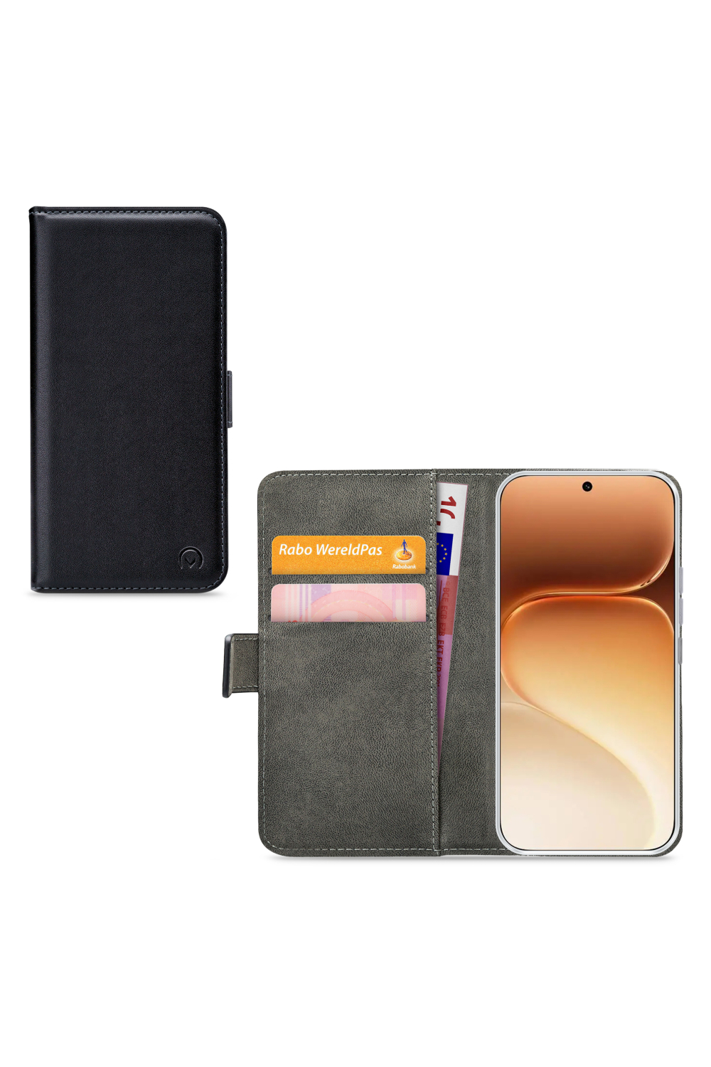 Mobilize Classic Gelly Wallet Book Case Honor 600 Pro Black