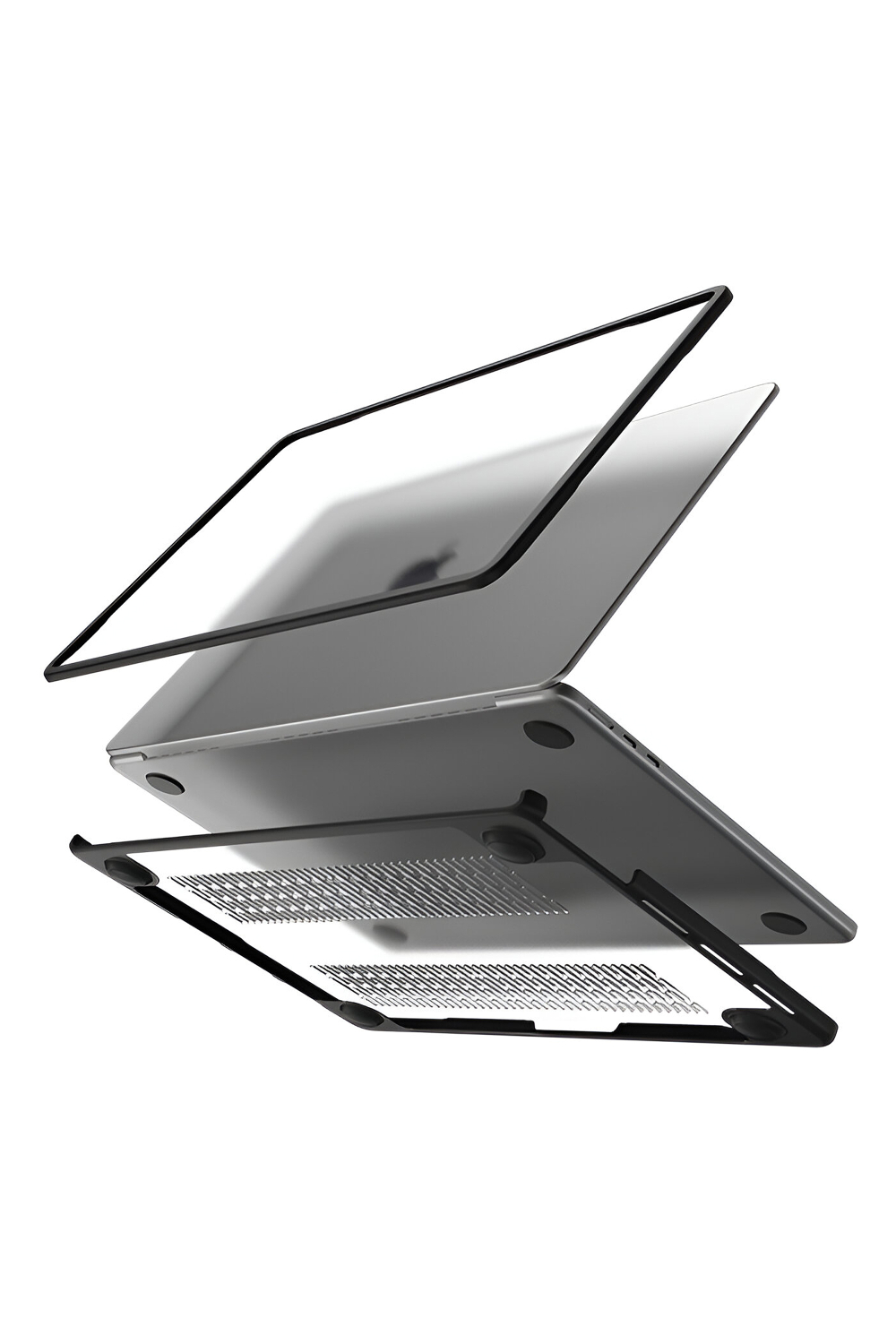 Mobilize Protection Cover For Apple Macbook Neo 13Inch (2026) Transparent Black