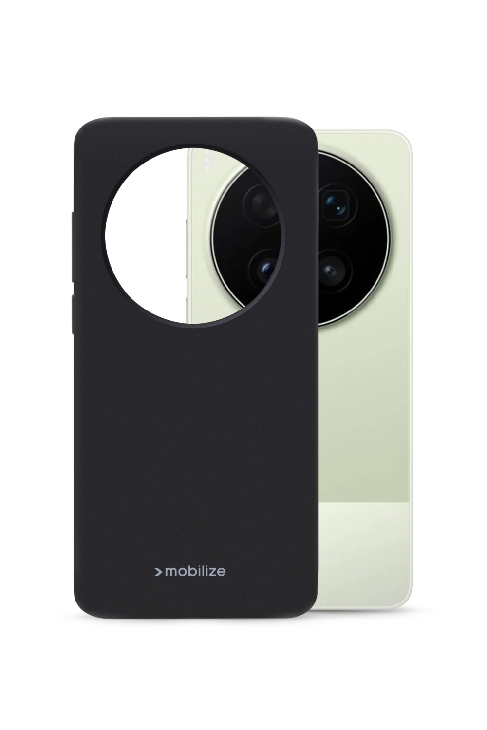 Mobilize Rubber Gelly Case Vivo X300 Ultra Matt Black