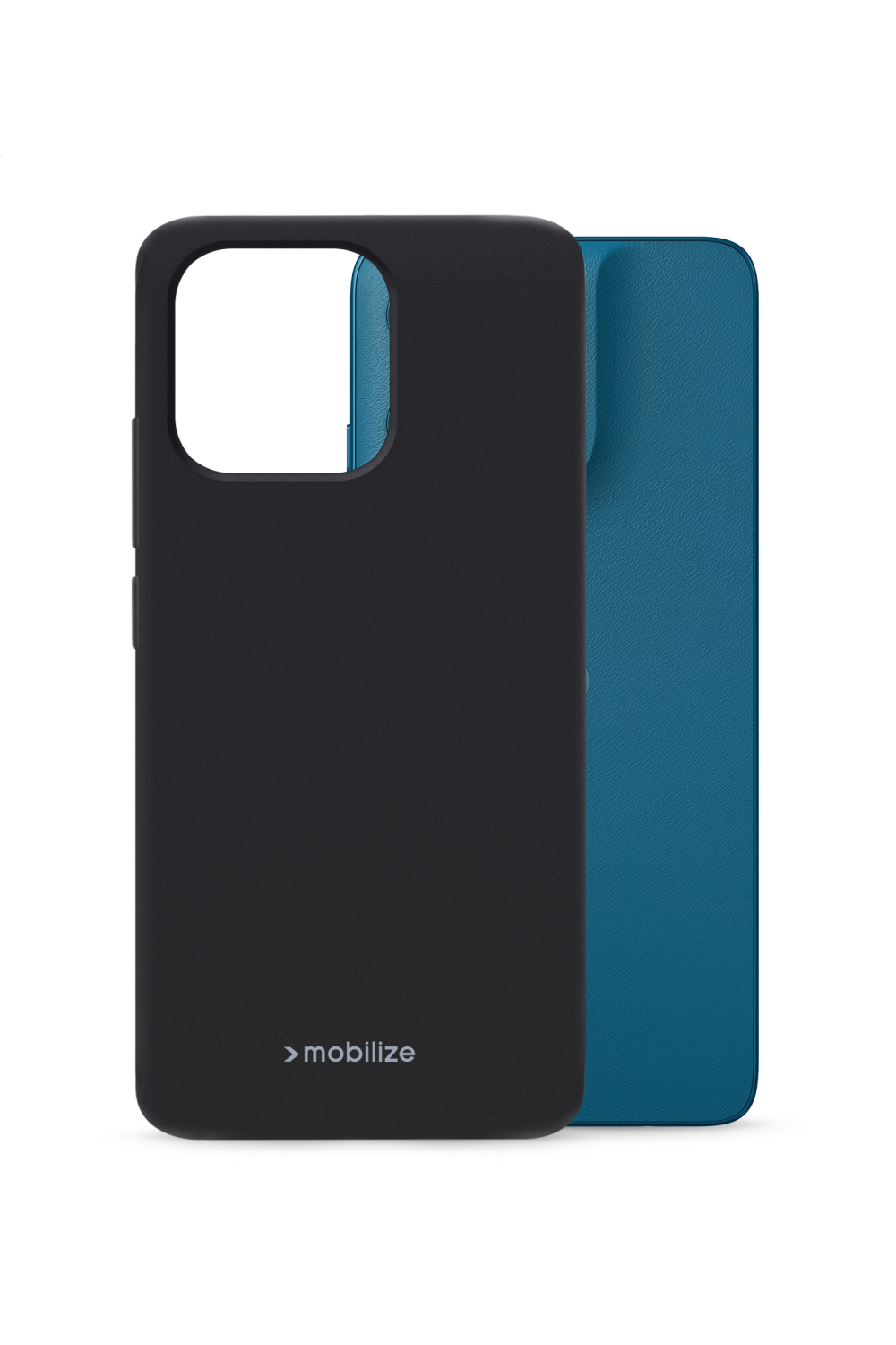 Mobilize Rubber Gelly Case Motorola Moto G57 Matt Black
