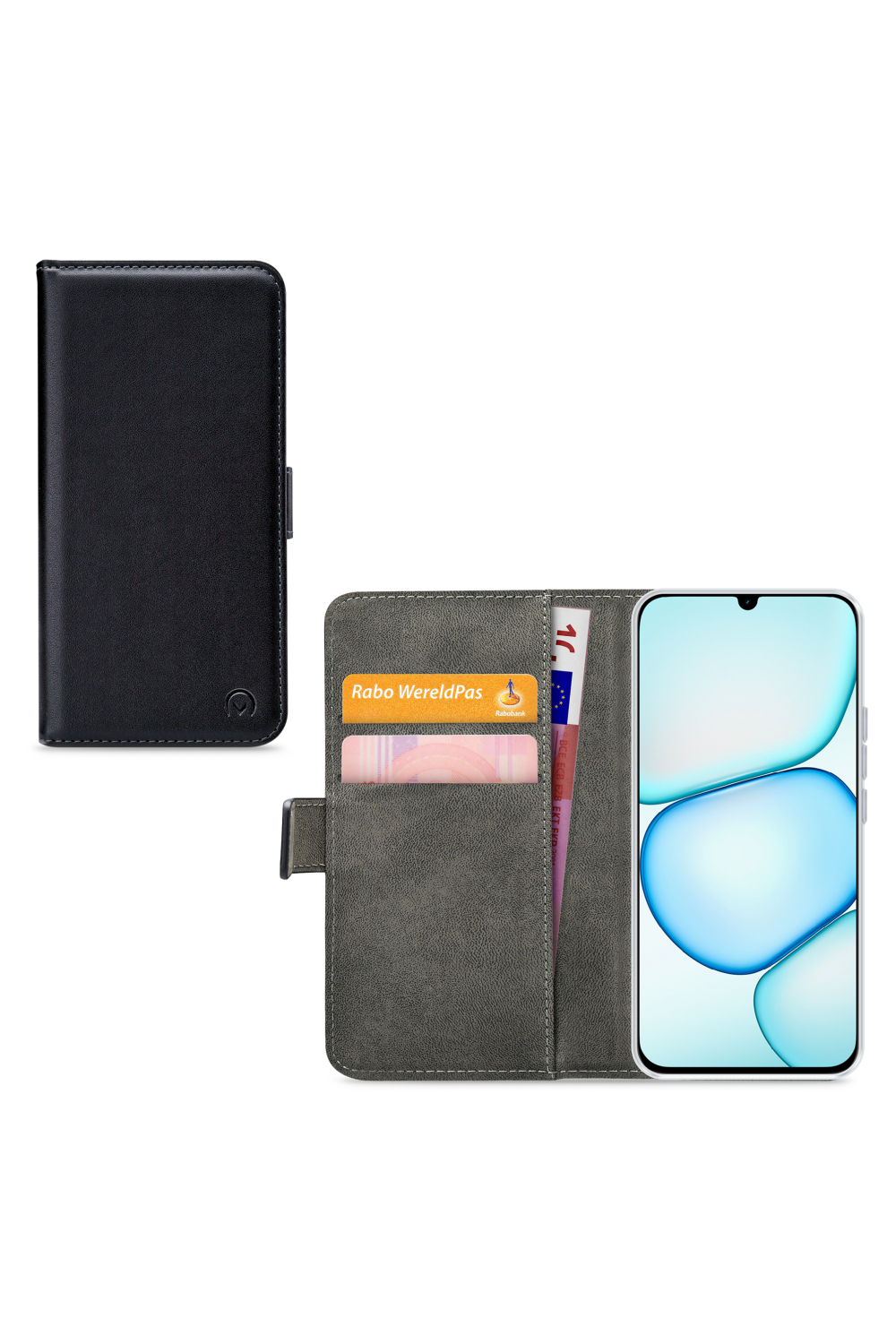 Mobilize Classic Gelly Wallet Book Case Realme C100 5G Black
