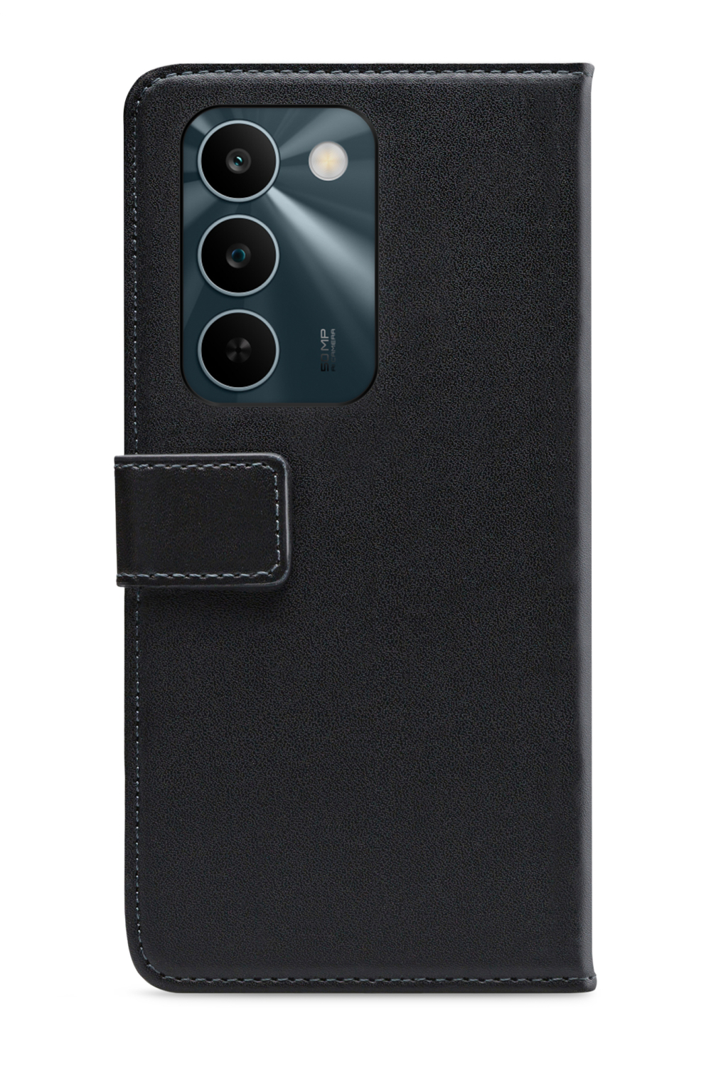 Mobilize Classic Gelly Wallet Book Case Realme C100 5G Black - Afbeelding 2