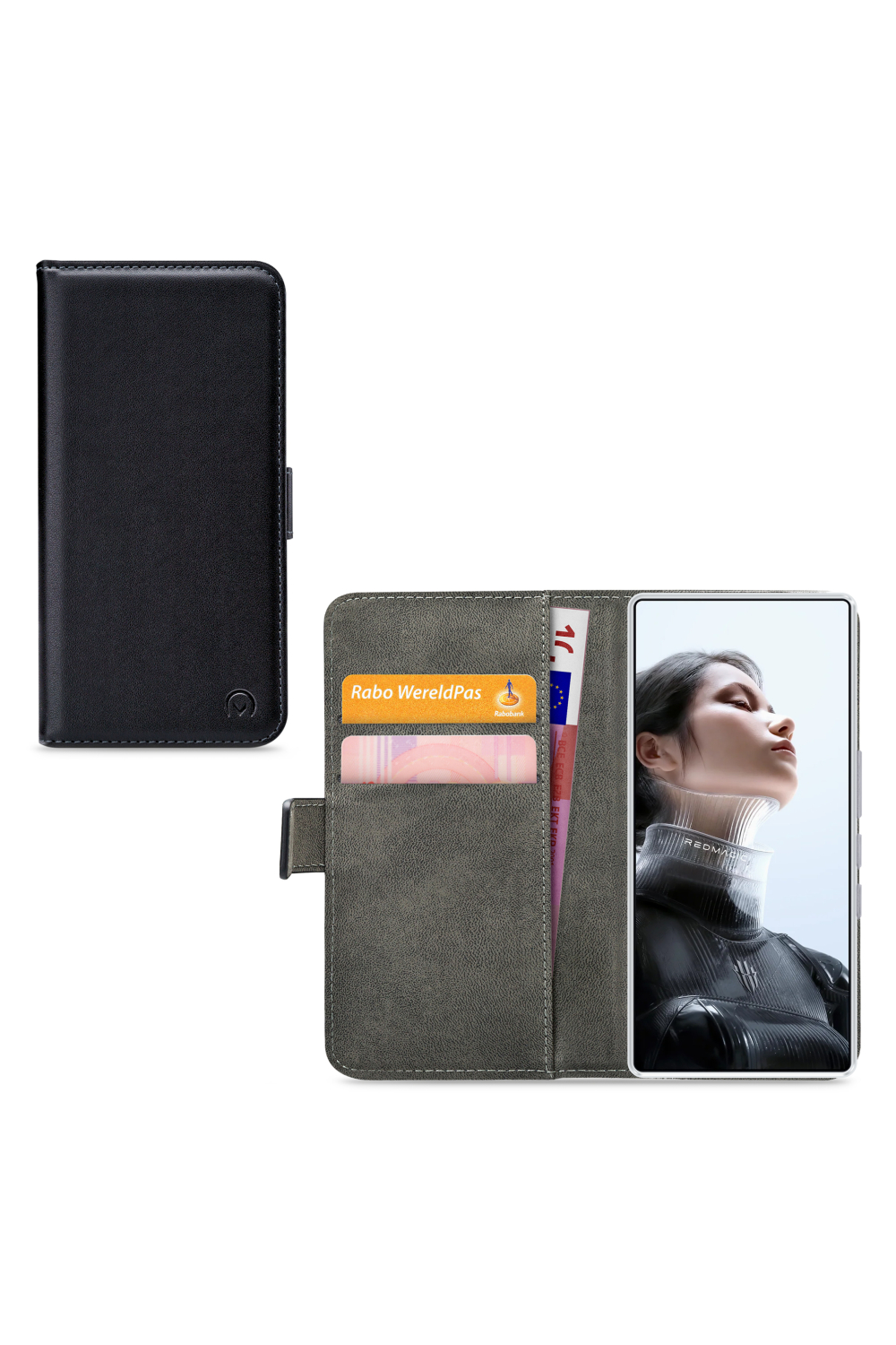 Mobilize Classic Gelly Wallet Book Case Nubia Redmagic 11 Pro Black