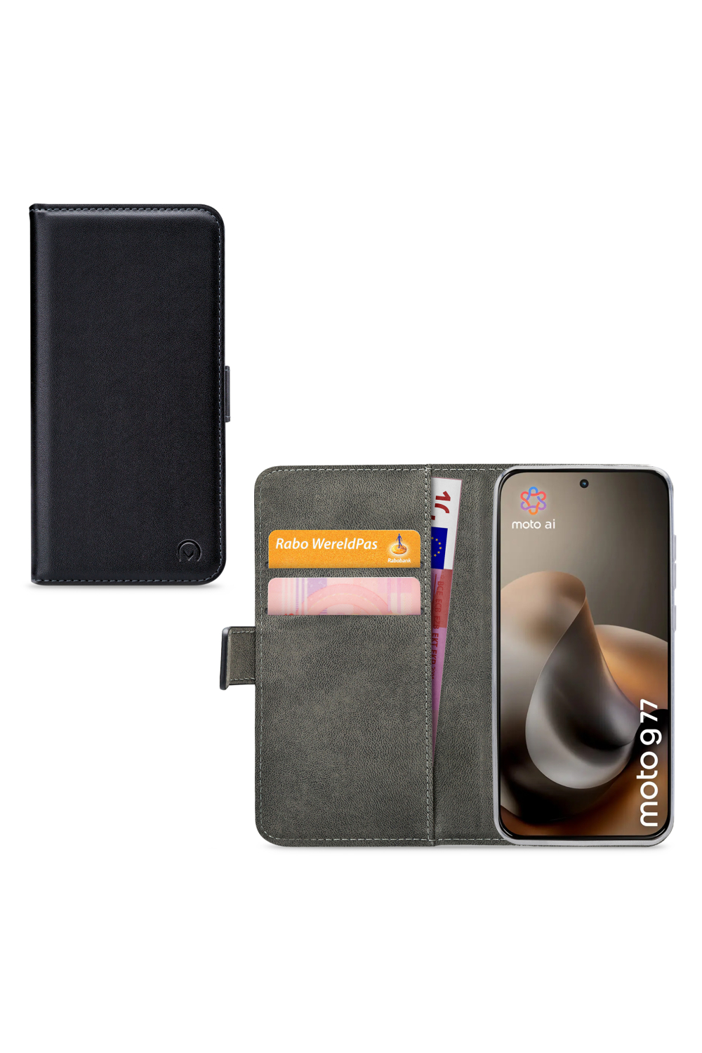 Mobilize Classic Gelly Wallet Book Case Motorola Moto G37 Black