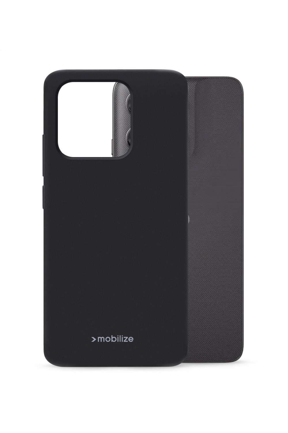 Mobilize Rubber Gelly Case Motorola Moto G47 Matt Black