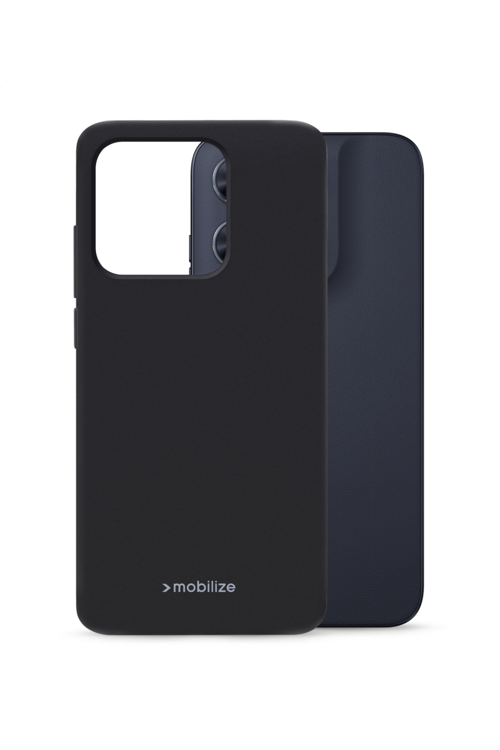 Mobilize Rubber Gelly Case Motorola Moto G87 Matt Black