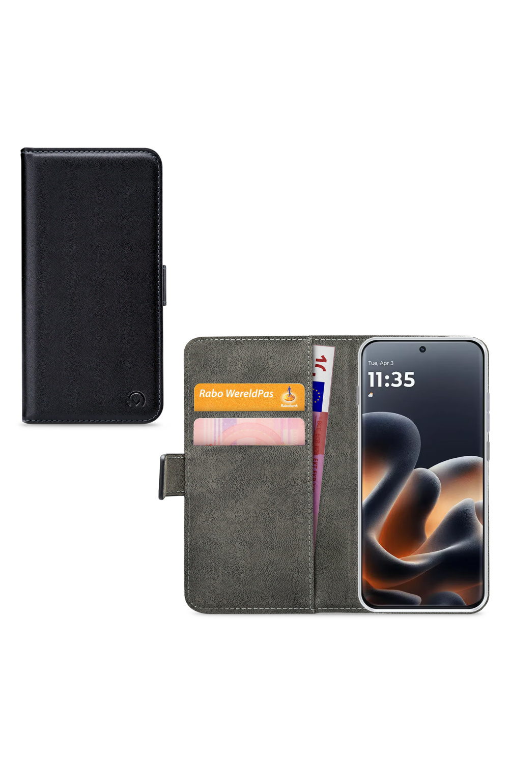 Mobilize Classic Gelly Wallet Book Case Motorola Edge 70 Pro Black