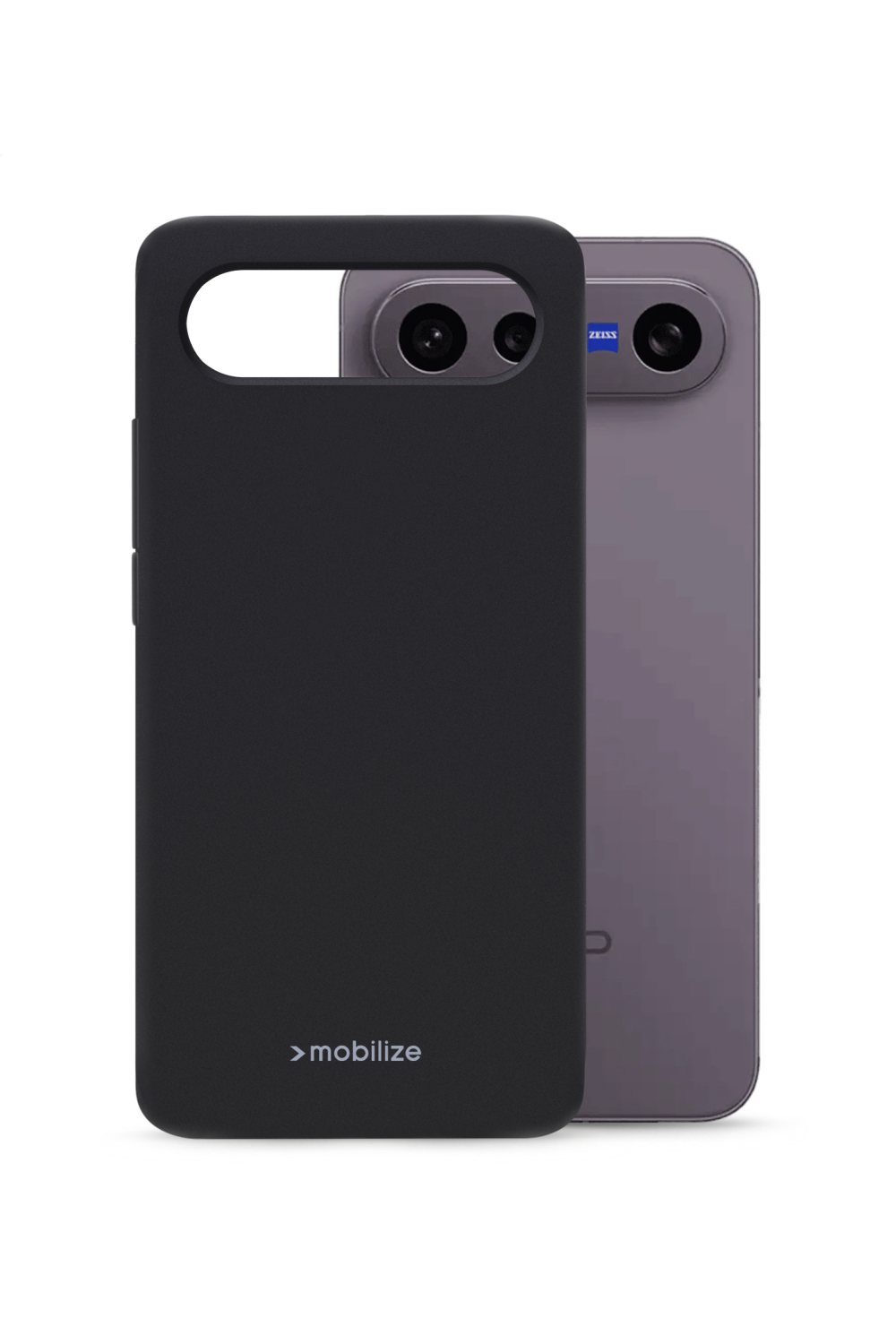 Mobilize Rubber Gelly Case Vivo X300 Fe Matt Black