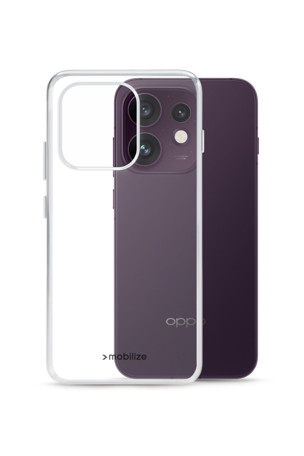 Mobilize Gelly Case Oppo Reno16 5G Clear