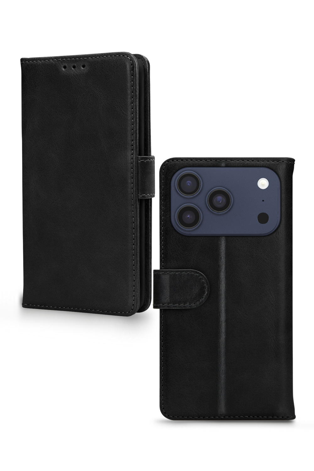 Mobilize Leather Wallet Apple Iphone 17 Pro/18 Pro Black - Afbeelding 2