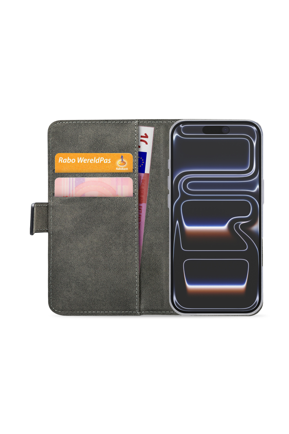 Mobilize Classic Gelly Wallet Book Case Apple Iphone 17 Pro Max/18 Pro Max Black - Afbeelding 3