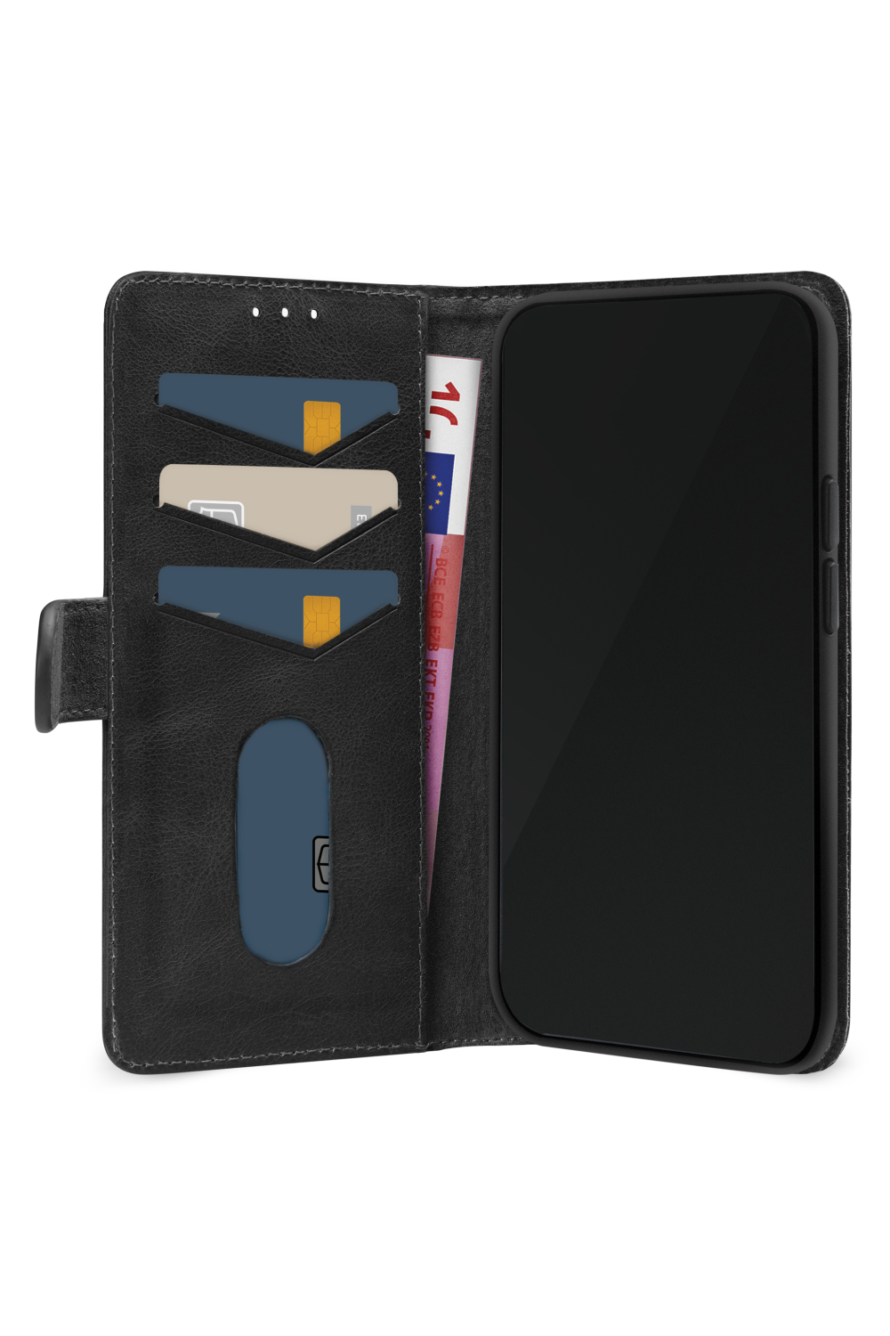 Mobilize Leather Wallet Apple Iphone 17 Pro Max/18 Pro Max Black - Afbeelding 3