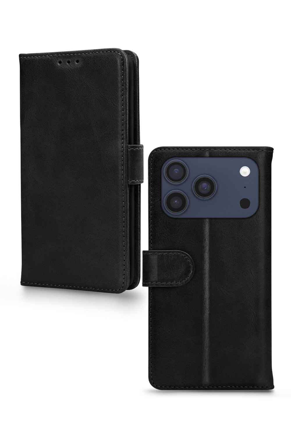 Mobilize Premium Gelly Wallet Book Case Apple Iphone 17 Pro Max/18 Pro Max Black - Afbeelding 2