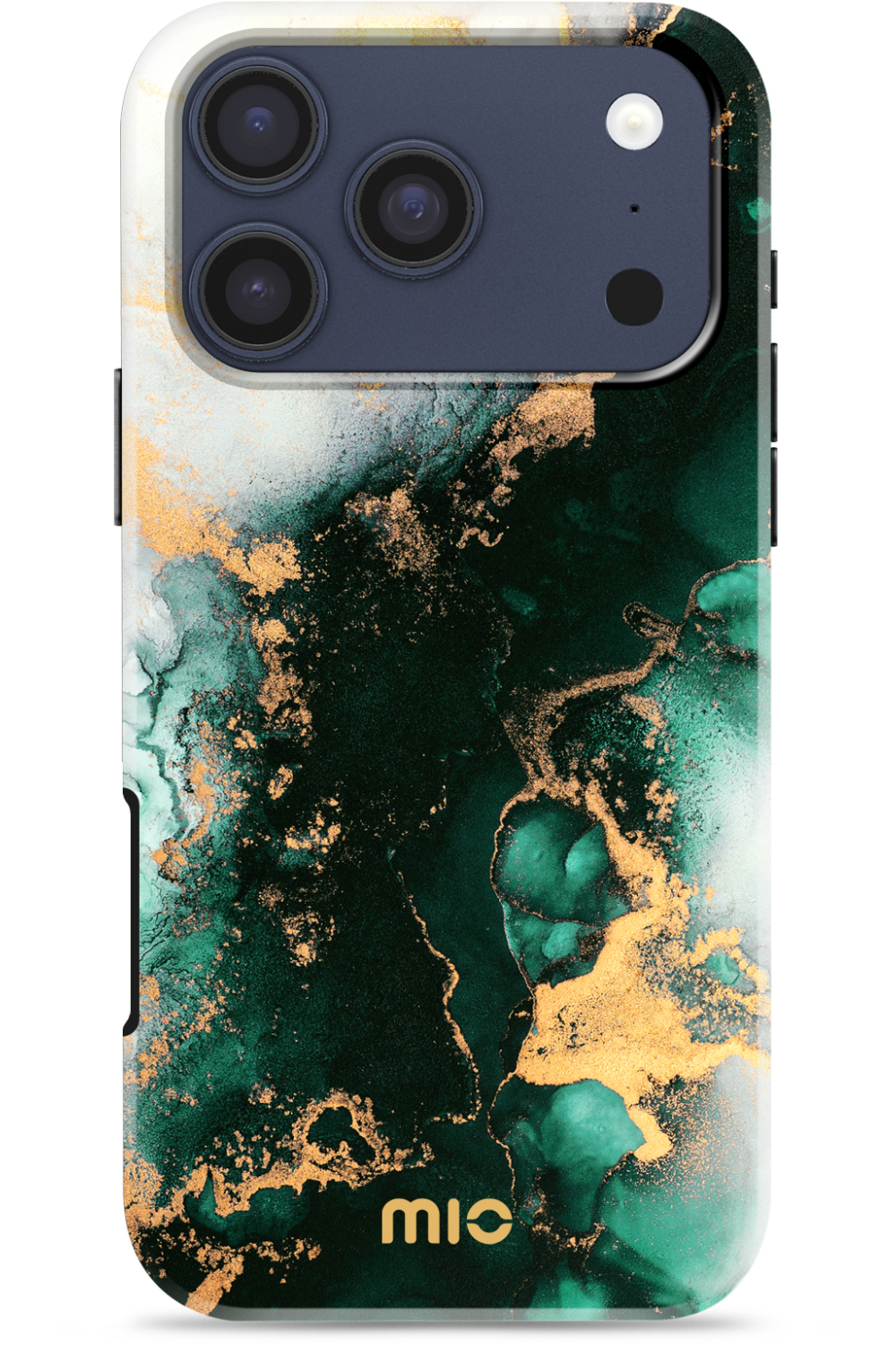 Mio By Mobilize Mio Green Marble Magsafe Compatible For Iphone 17 Pro Max/18 Pro Max