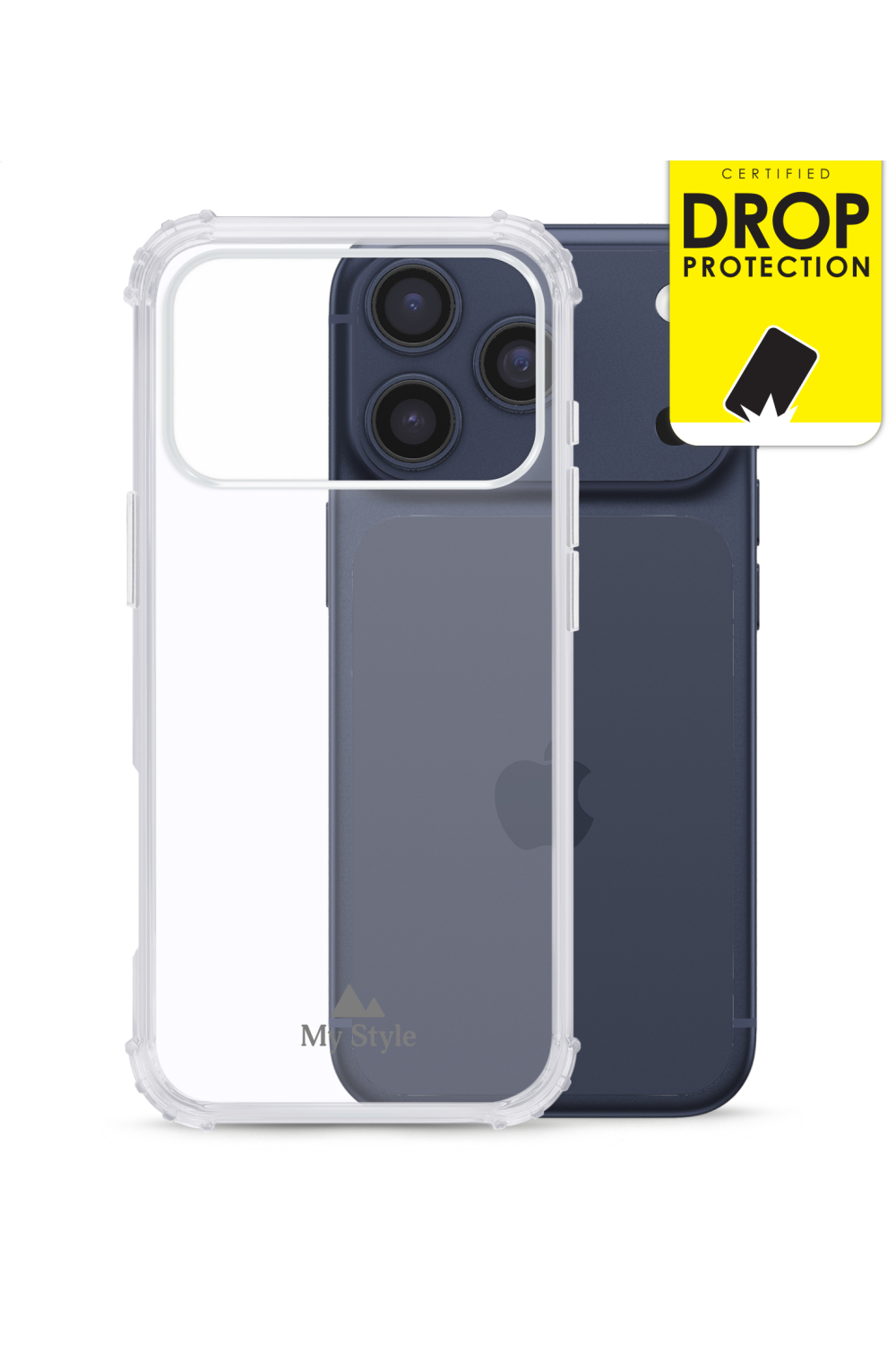 My Style Protective Flex Case For Apple Iphone 17 Pro/18 Pro Clear