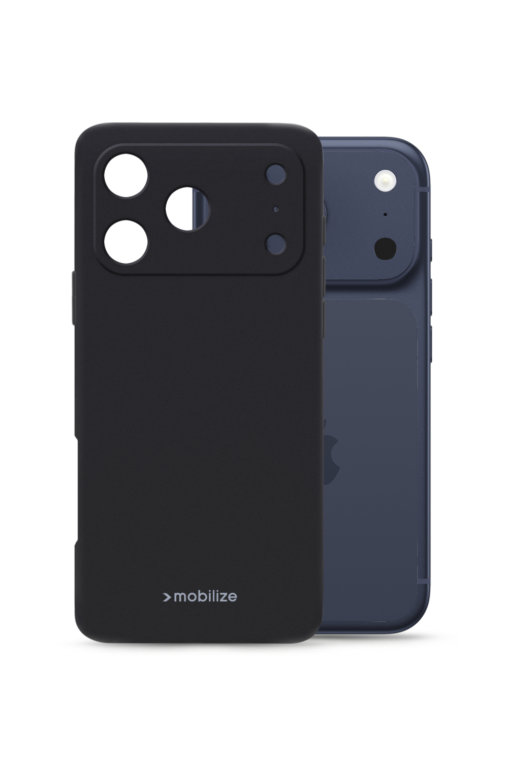 Mobilize Rubber Gelly Case Apple Iphone 17 Pro Max/18 Pro Max Matt Black
