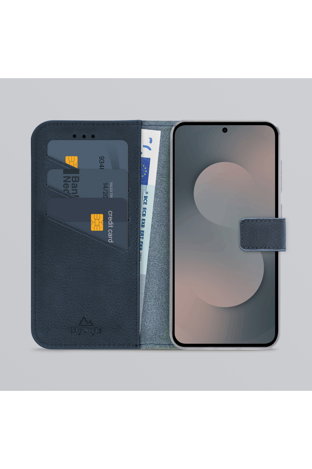 My Style Flex Wallet For Samsung Galaxy S25 Fe 5G/S26 Fe 5G Royal Blue - Afbeelding 2