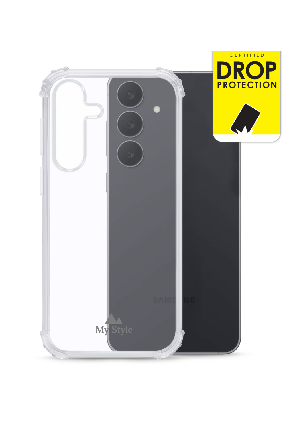 My Style Protective Flex Case For Samsung Galaxy S25 Fe 5G/S26 Fe 5G Clear