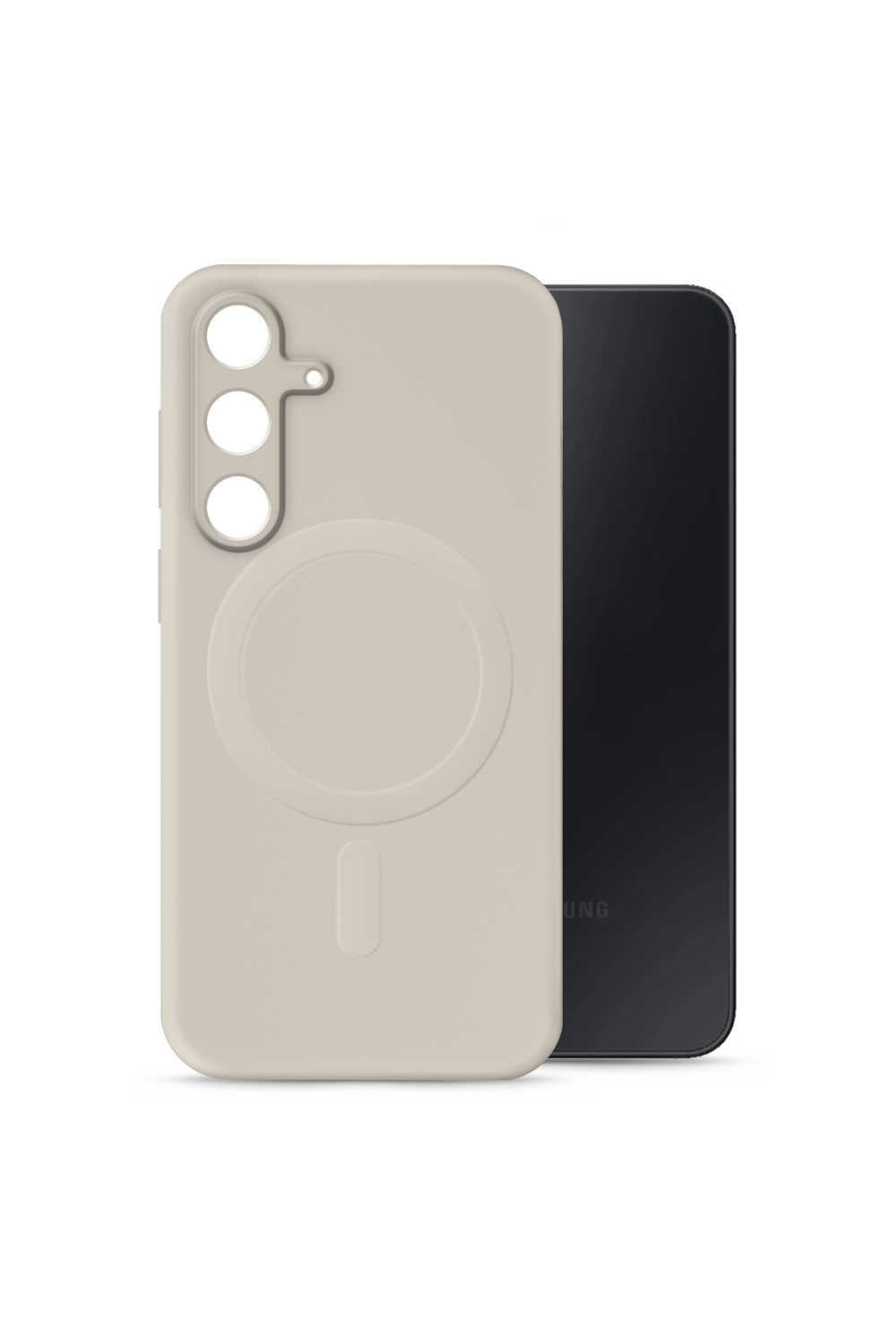 My Style Protective Flex Magsafe Compatible Case For Samsung Galaxy S25 Fe 5G/S26 Fe 5G Antique White
