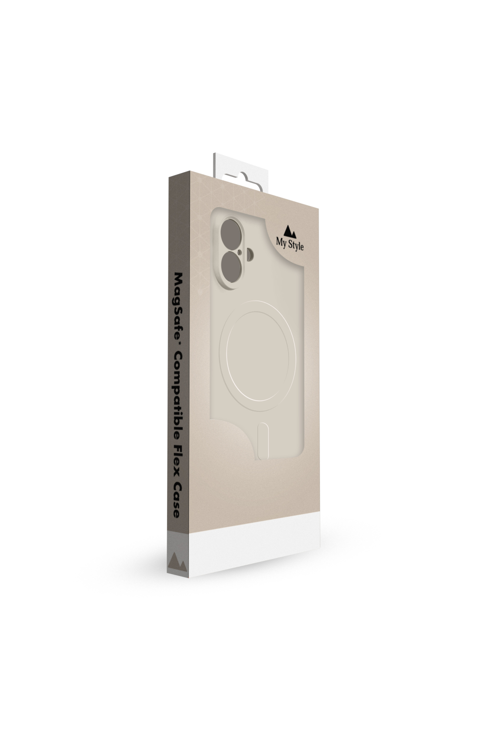 My Style Protective Flex Magsafe Compatible Case For Samsung Galaxy S25 Fe 5G/S26 Fe 5G Antique White - Afbeelding 11