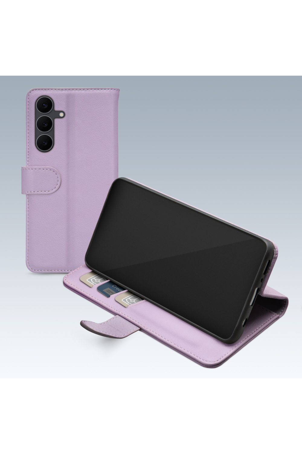 Mobilize Premium Gelly Wallet Book Case Samsung Galaxy S25 Fe 5G/S26 Fe 5G Purple