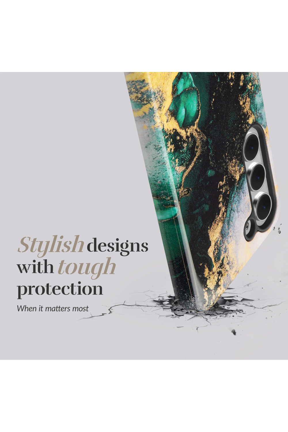 Mio By Mobilize Mio Green Marble Magsafe Compatible For Samsung S25 Fe 5G/S26 Fe 5G - Afbeelding 4