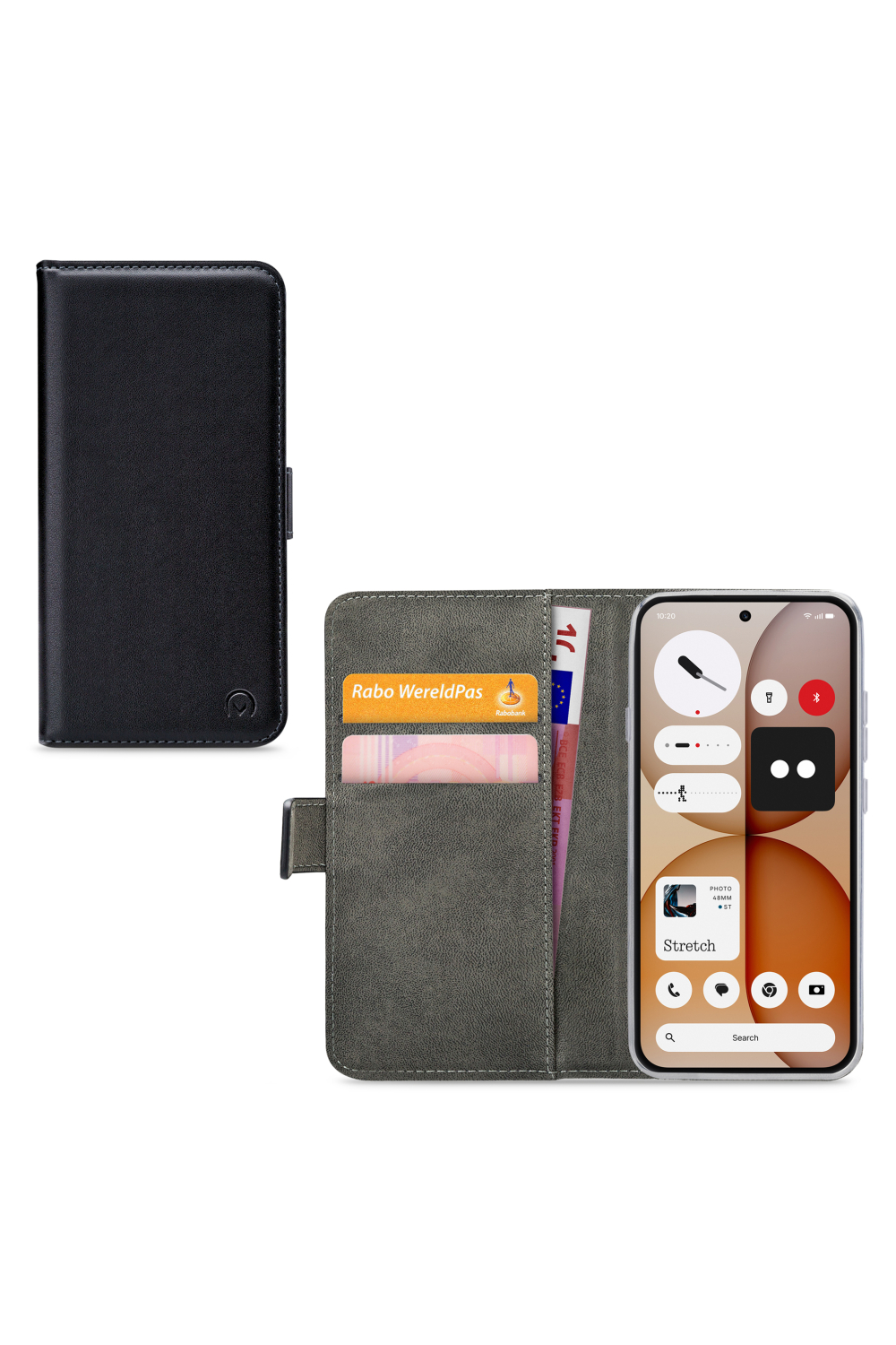 Mobilize Classic Gelly Wallet Book Case Nothing Phone (4B) Black