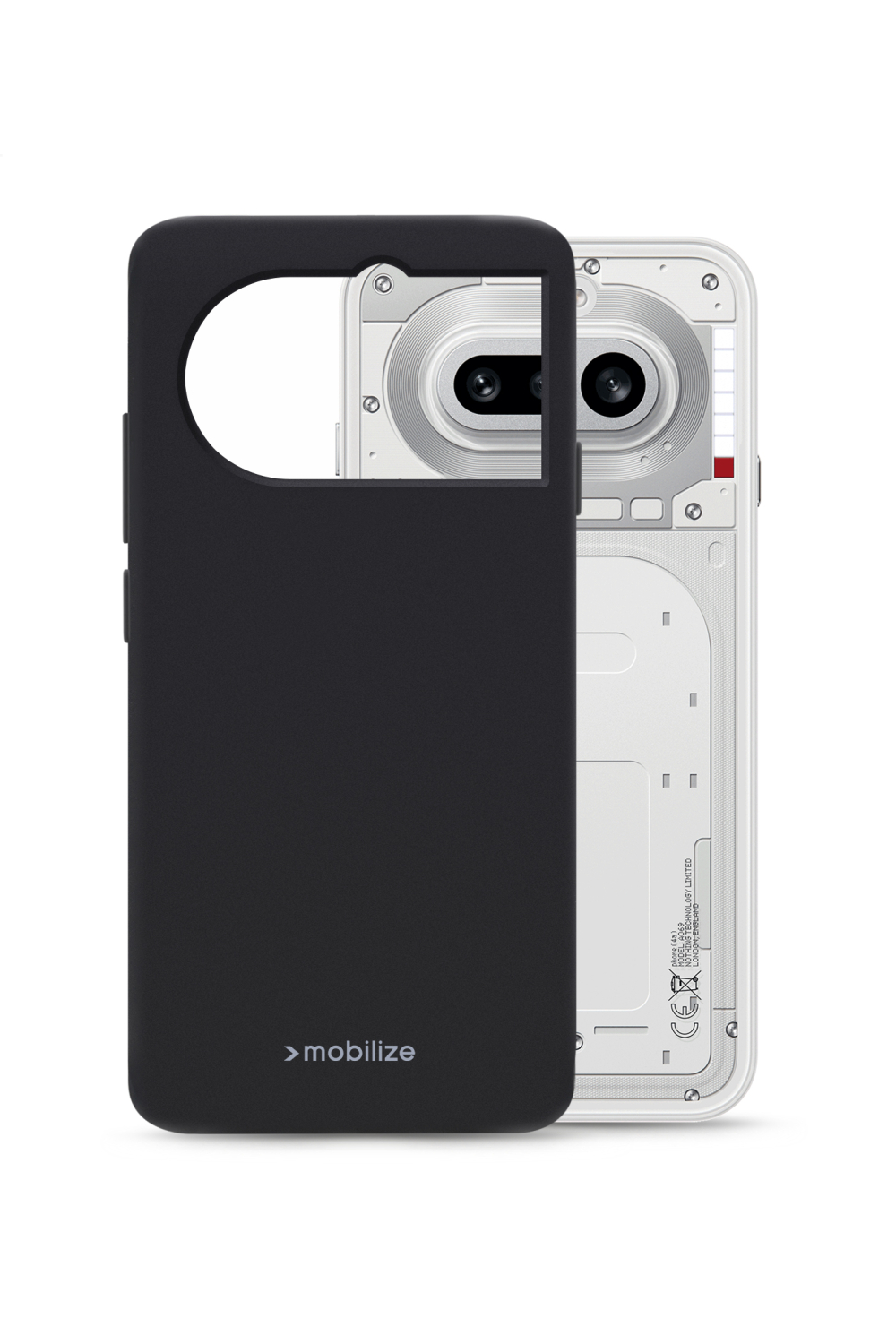 Mobilize Rubber Gelly Case Nothing Phone (4B) Matt Black